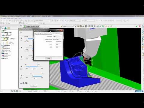 Dynamic Machine Control - PowerMILL 2014 R2