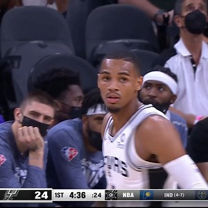 15K views · 430 reactions | Watch the BEST PLAYS from Dejounte Murray of the San Antonio Spurs during Week 4 of the 2021-22 season!  The Spurs visit the Timberwolves TONIGHT at 8pm/et on NBA League Pass ➡ https://app.link.nba.com/e/nba-league-pass | NBA | Facebook