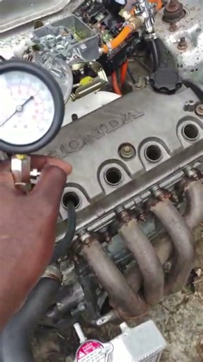 17:1 Compression vs. The Gauge 💀 #Shorts #D16 #SOHC
