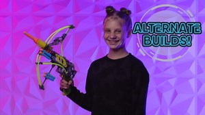 K'NEX Cyber-X C5 Neostrike - Blasts up to 60 ft - 176 Pieces, 4 Builds, Targets, 5 Darts - Great Gift Kids 8+