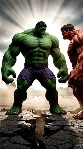 Red ♥️ Hulk VS GREEN 💚 Hulk#hulk #greenhulk #redhulk