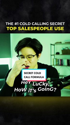 The Secret Formula for Cold Calls #coldcalls #coldcalltips #coldcaling #salestok #salesman #sales