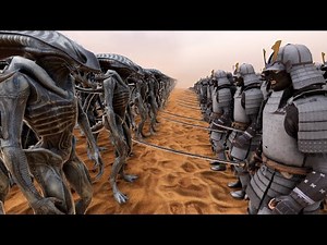 70,000 Aliens vs 2,000,000 Samurai | Ultimate Epic Battle Simulator 2 | UEBS 2