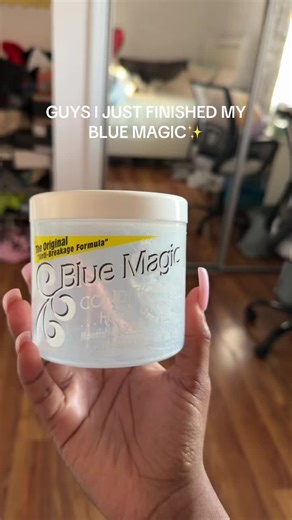 What a feelings🏆 #bluemagic #lengthretention #hairgrease #growth | blue magic
