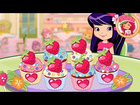 Strawberry Shortcake Bake Shop - Strawberry Berry Bitty Cakes - Fun Cooking Gameplay
