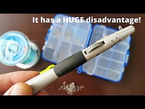 Plastic Hook Tyer in Action Which Has a Huge Disadvantage and a Better Hook Tying Tool Revealed!