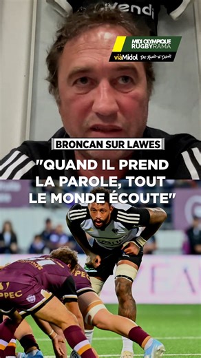 Pierre-Henry Broncan a évoqué l’importance de Courtney Lawes au sein de l’effectif briviste. Avec son immense expérience et son leadership par l’exemple, l’Anglais a pris de l’importance dans le vestiaire. | Rugbyrama