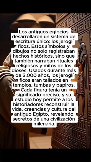 ✨ Jeroglíficos: los secretos que hablan desde hace 3.000 años 📝