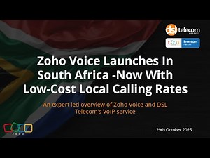Zoho Voice for South African Businesses | Boost Productivity & Save with DSL Telecom’s Calling Rates