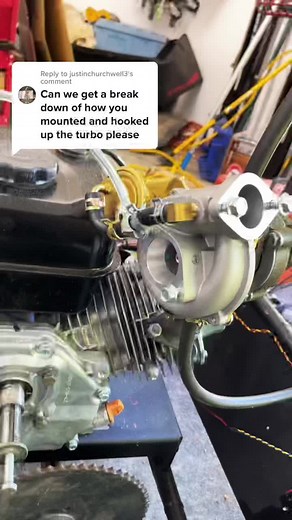 Custom Turbo Setup for Predator 212 Engine