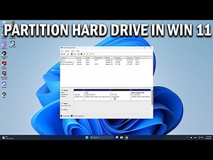 How To Partition Hard Drives in Windows 11 - Easy Fix