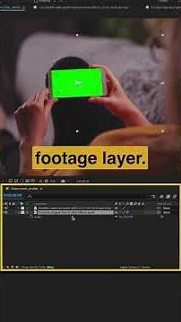 Replace a Green Screen on a Phone or Laptop – Fast & Easy! #aftereffects #greenscreen