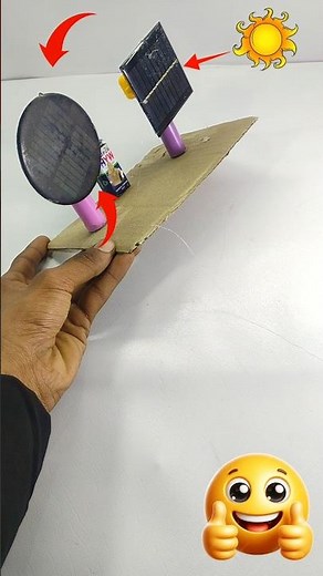 Solar energy working model science project for science exhibition #viral #shorts