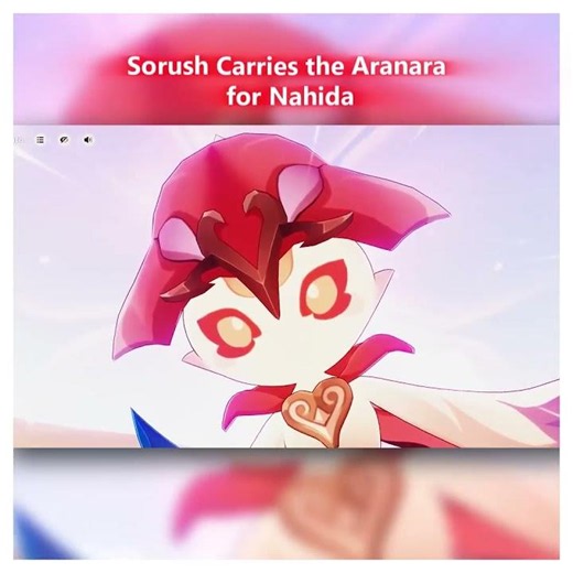 Sorush Carries the Aranara for Nahida #trending