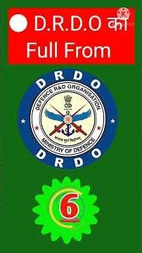 D.R.D.O का Full From?