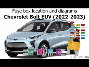 Fuse box location and diagrams: Chevrolet Bolt EUV (2022-2023)