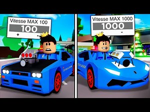 Tester la Voiture de POLICE DE COURSE la PLUS LENTE à la PLUS RAPIDE !! (Brookhaven RP)