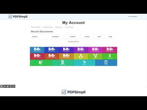 PDFs Made Simple, Convert PDFs @ PDFSimpli.com. How To Cancel Account