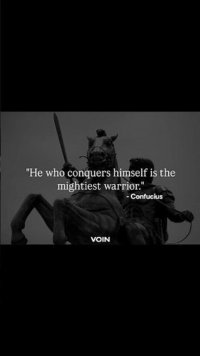 Confucius on Self-Mastery | The Mightiest Warrior Conquers Himself #psychology #philosophy #shorts
