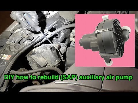 🛠️ How to Rebuild Auxiliary Air Pump for Mercedes | BMW | and Other Brands | P0410 P0492 P1411