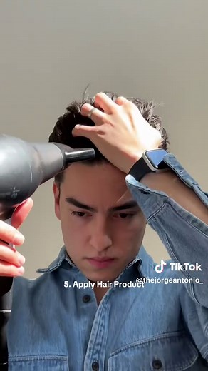Blow Drying Tutorial for Men's Hair Styling
