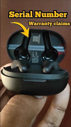 boAt earbuds warranty claims serial number | How do I find my product serial number? #ytshorts