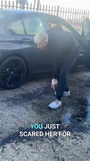 Epic Discus Fail Meets Oily Car Door Chaos! #shorts