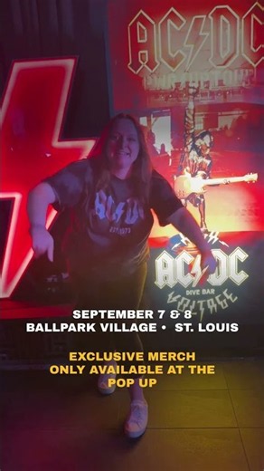 AC/DC PWR/UP Pop Up in St. Louis | Sept. 6–8