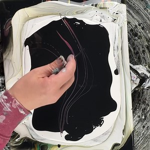 42K views · 861 reactions | This is what I’m after, weird formed cells, biomechanical lacing, grown patterns. Totally my jam Music from epidemic sound „eternal moonbeams“ by „baegel“ #fluidartwork #abstractpainting #acrylicart | WinterStrom.art | Facebook