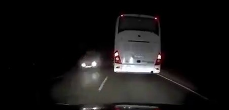 Si no hubiera confiado en el autobús, se habría acabado todo.