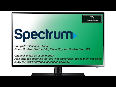 TV Channel Surfing: Charter Spectrum, Grand Coulee, WA [June 2023]