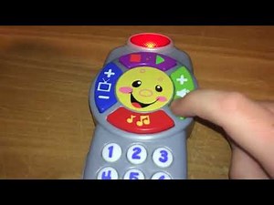 Fisher price learning remote! Toy reviews for kids#toyreview #fisherprice #kidsvideo #bubbykidstv