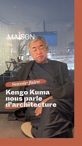 L’architecture organique selon le grand Kengo Kuma 🏗️🇯🇵 Reconnecter l'habitat à la nature : tel est le mantra de cet architecte visionnaire qui refuse de voir le béton isoler nos vies. À travers ses projets mondiaux, il nous invite à délaisser la froideur des matériaux modernes pour retrouver l'émotion du bois et la richesse des assemblages ancestraux. En privilégiant l'innovation durable et le dialogue avec l'histoire, Kengo Kuma dessine une nouvelle forme de bonheur, plus sensible et profon