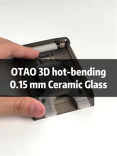 3D thermo-bent curved screen protector for watches, full curved coverage#otao#iwatch #protector
