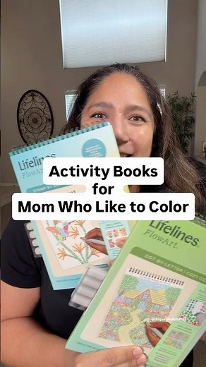 Activity Books for the Parents #DiscoverLifelines #AdultColoring #MindfulArt