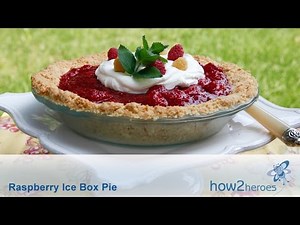 Raspberry Ice Box Pie