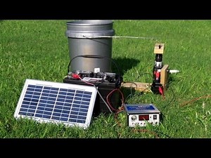 Diy solar powered washing machine