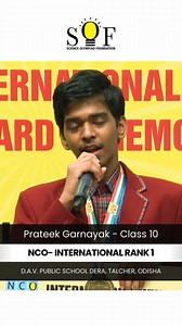 Hear it From the Student: How SOF Olympiad Exams Cultivate a Growth Mindset! Registrations for the next session of the SOF Olympiads open in April 2025. Stay tuned and follow SOF for more updates!. . #olympiads #sof #sofolympiads #scienceolympiadfoundation #testimonials #studentstestimonials #students #teachers #parents #principals #awards #recognition #internationalawards | Science Olympiad Foundation