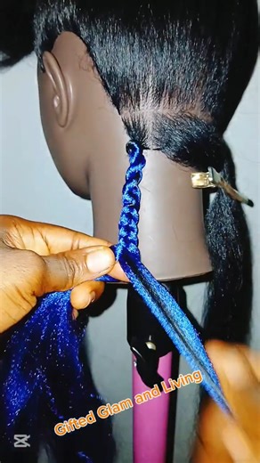 braiding twisted braids #braiding #hairtutorial #stylist #protectivestyles #twist