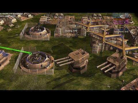 1 Supreme USA + AURORA vs 7 GLA BOSS - HOMEFRONT MAP - Command & Conquer Generals Apocalyptic