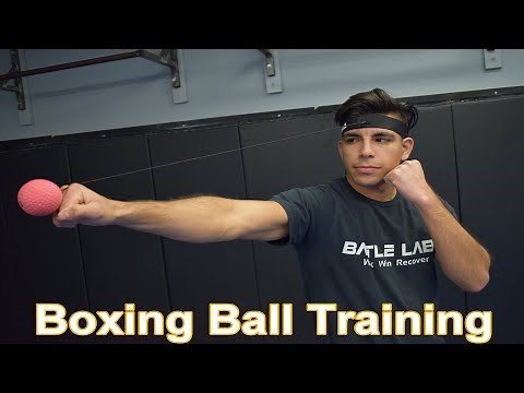 Boxing Reflex Ball Training and Slo-Mo Drill Breakdown with the AcuraBall (2020)