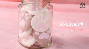 117K views · 1.6K reactions | Cutest Thing On Earth!! Cat's Paw Marshmallow  #cats #paw #marshmallow DADA Food | DADA Food | Facebook