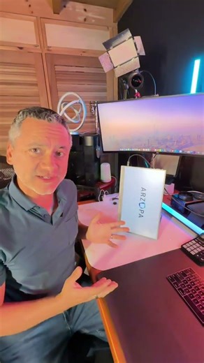 This Arzopa monitor does things backwards (and I love it) #portablemonitor #mac