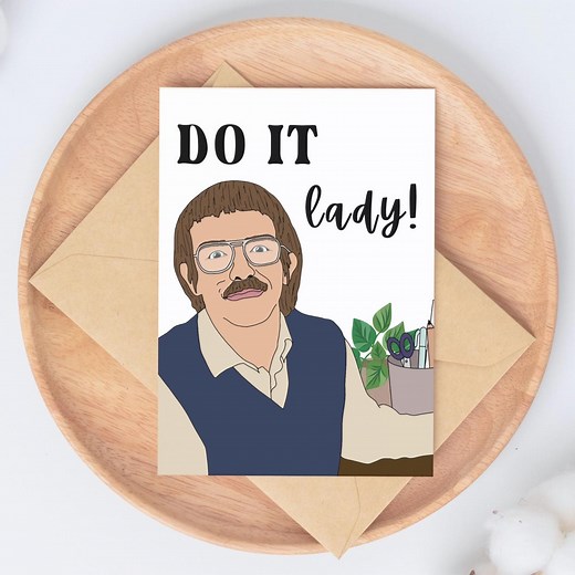 Chit Do It Lady Birthday Card / Funny Greeting Card for Her / Gift for Friends / Congratulations Card, Friendship Card, New Job Card - Etsy