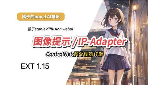 将图片作为提示词！！！IP-Adapter详解！！！