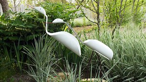 DIY Birds Made from PVC Pipe