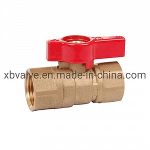 [Hot Item] Brass Gas Ball Valve with Flare Female Connection