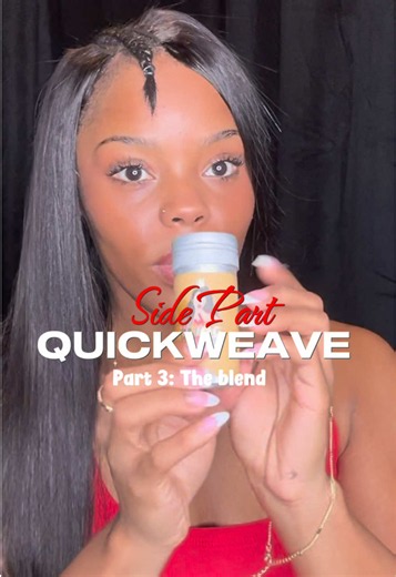 Quickweave Side Part No Leave Out Tutorial (Part 3)
