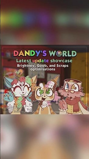 🍨Latest Update Showcase 🍪 | Dandy's World ❀ #dandysworld #meme #art #animation #edit