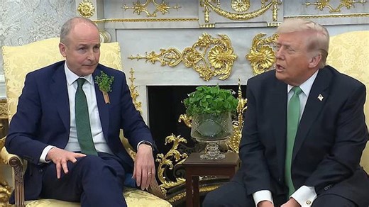 Irish PM speaks up for Starmer during White House visit with Trump